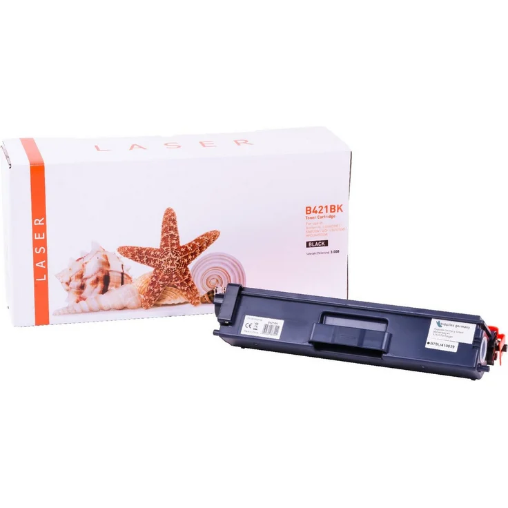 Supplies Germany Tonerkartusche TN-421BK, Toner-Kit schwarz für bis zu 3000 Seiten, kompatibel mit Brother Druckern