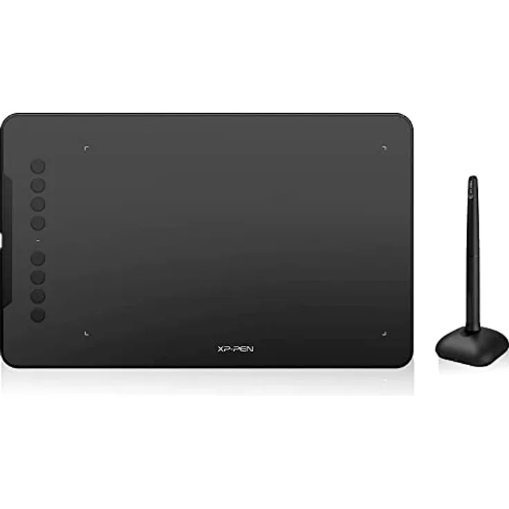 XP-PEN Deco01 V2 Grafiktabletten mit batteriefreiem Eingabestift, unterstützt Windows, Mac & Android