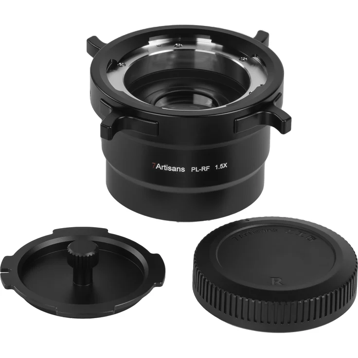 7artisans PL-RF (T) Teleconverter, Objektivkonverter für Arri PL und Canon RF, Brennweitenverlängerung mit hochwertiger Bildqualität