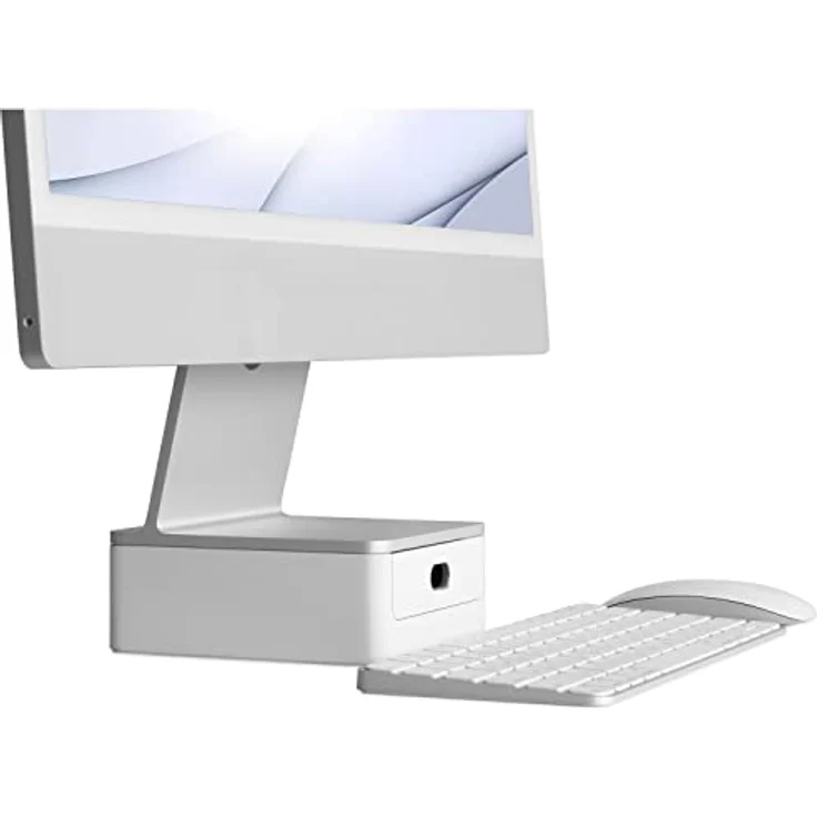 Rain Design mBase 24-Inch for iMac, Monitorständer mit integriertem Schubfach, schwarz – Bild 4