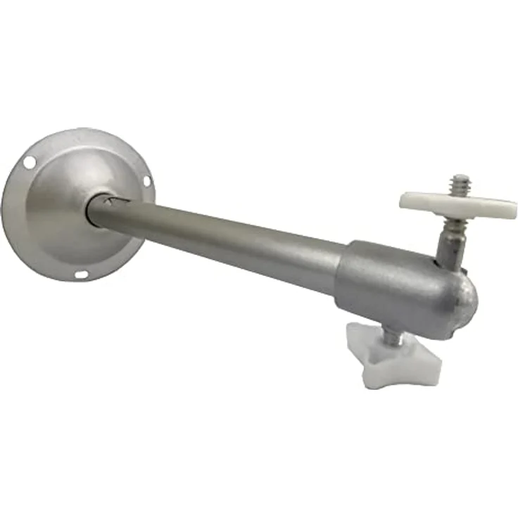 TronicXL BEAM1, Wand- und Deckenhalterung für Mini Beamer, silber, mit einstellbarem Panorama Schwenkkopf und Kabelmanagement – Bild 4