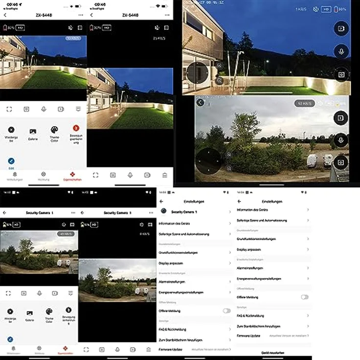 VisorTech Überwachungskamera DSC-502.cam mit Solarpanel, 2K-Funk-Pan-Tilt-Kamera, Solar Überwachung, außen, 4-MP-Sensor, IP66, weiß – Bild 5