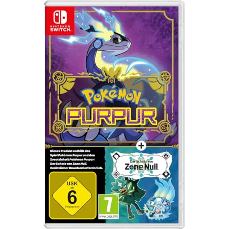 Pokémon Purpur + Der Schatz von Zone Null - Erweiterung