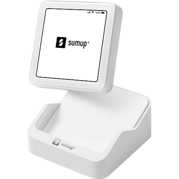 SUMUP Solo EC- und Kredit-Kartenterminal, tragbares Kartenlesegerät mit unbegrenztem Datenvolumen, bis zu 100 Transaktionen pro Akkuladung