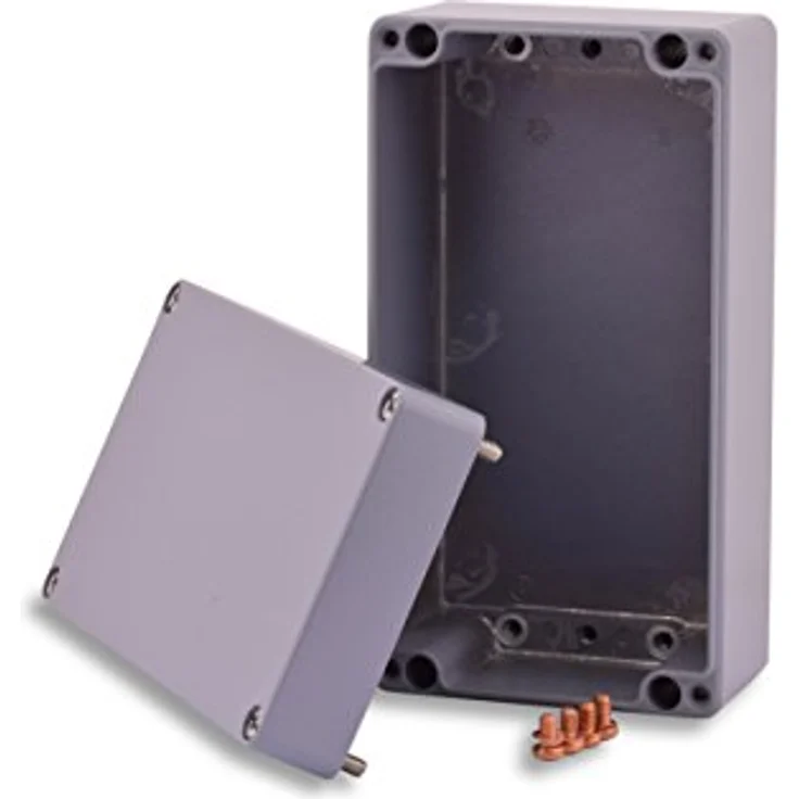BOXEXPERT Alster BXPBAL22012091-A01, Aluminium Industriegehäuse 220x120x91mm, IP66, pulverbeschichtet, korrosionsbeständig für Außeneinsatz – Bild 1