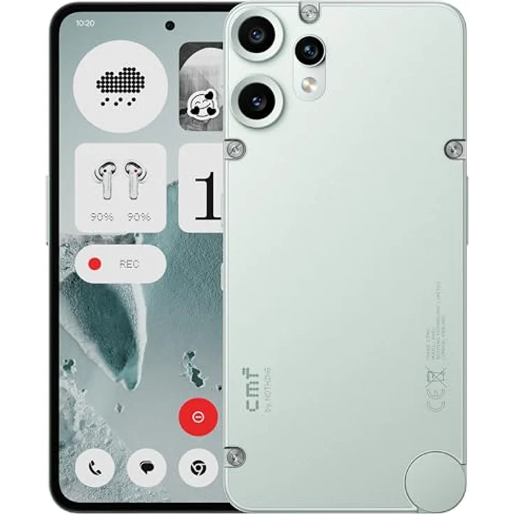 CMF BY NOTHING Phone 2 Pro, 128GB 5G Smartphone mit 50MP Kamera, 20x Zoom, 6,77" FHD+ AMOLED Display, 120Hz, 5000mAh Akku, Nothing OS 3.2 – Hellgrün – Bild 1