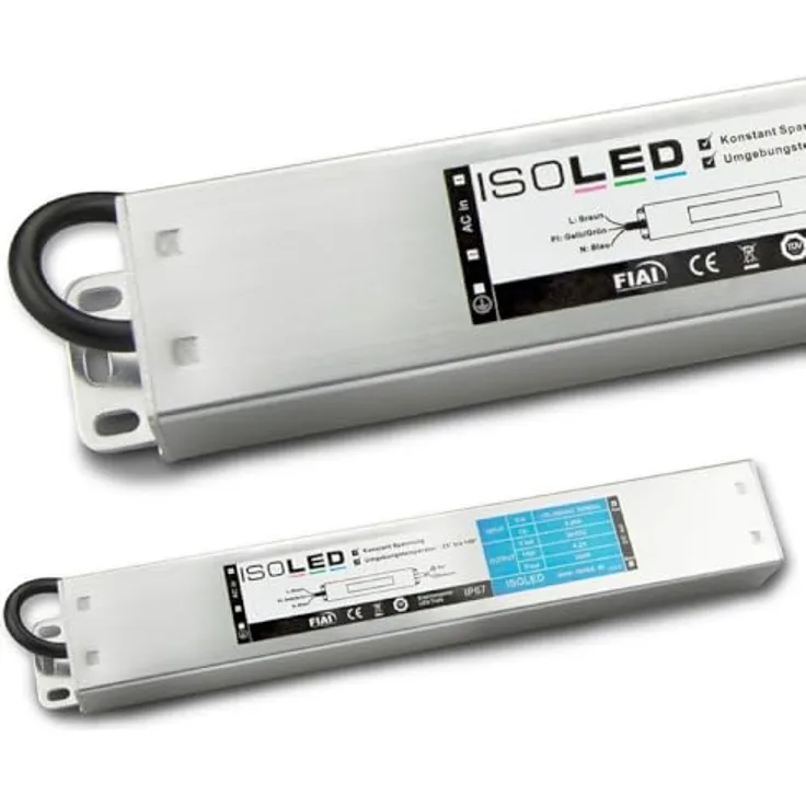 ISOLED LED Trafo 24V-DC, 0-100W, IP66