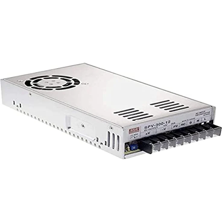 Mean Well SPV-300-24, geschlossenes AC/DC Netzteilmodul mit 12,5 A, 300 W, 24 V/DC