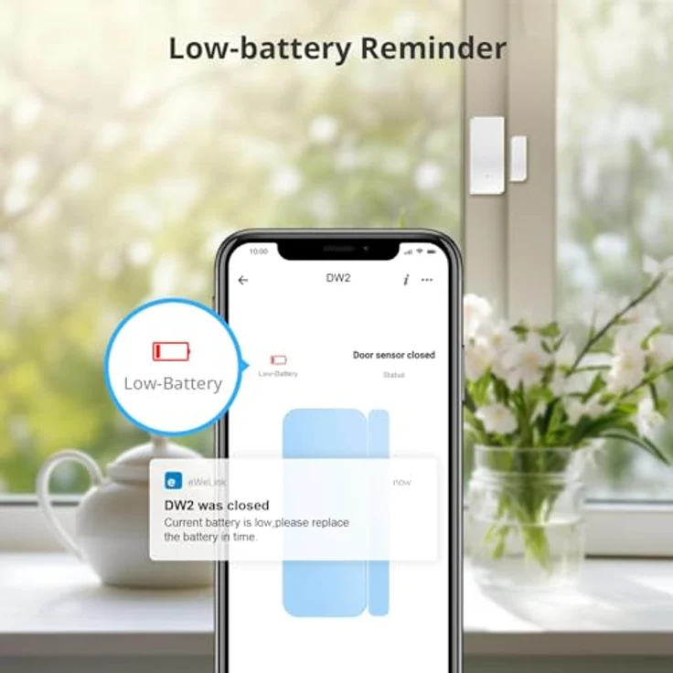 Sonoff DW2-Wi-Fi-Wireless Tür-Fenster Sensor – Bild 6