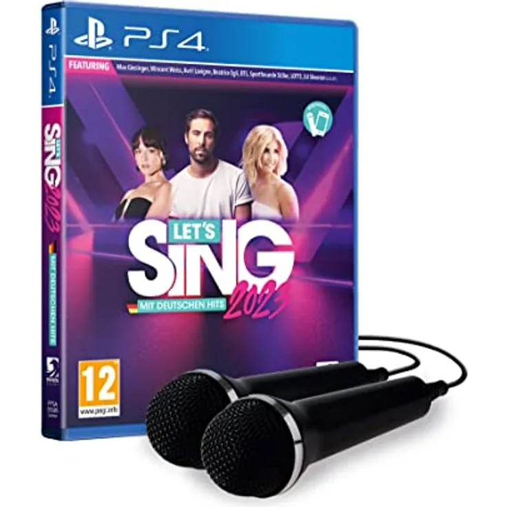 Let's Sing 2023 German Version [+ 2 Mics] (Playstation 4) [AT-PEGI]