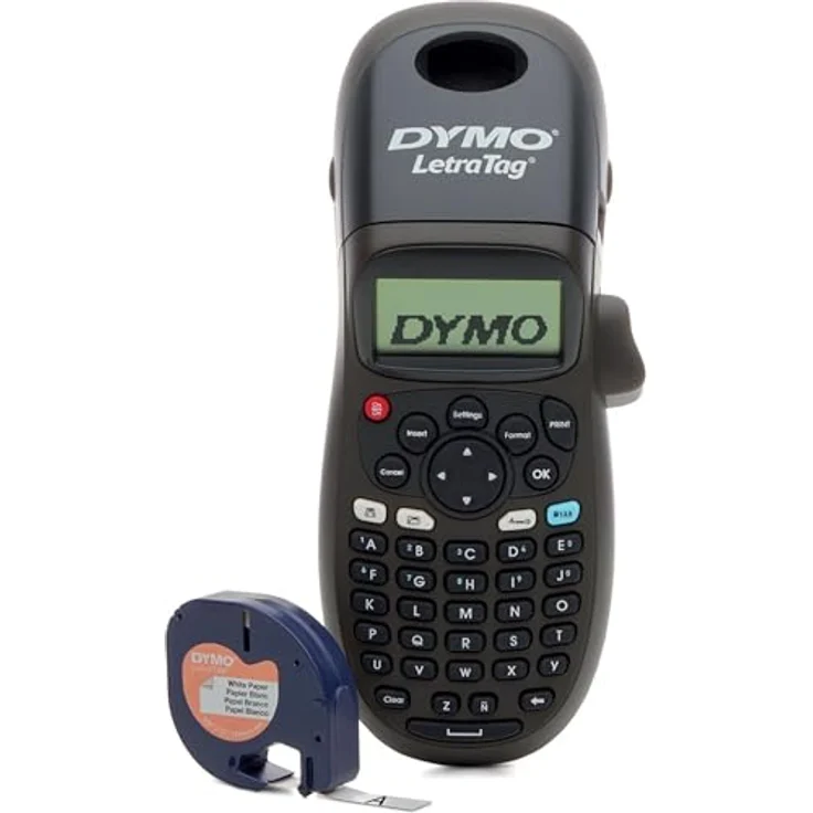 DYMO Beschriftungsgerät Dymo 2125197, Tragbares Beschriftungsgerät mit Band zum Aufbügeln, 160 dpi - Schwarz – Bild 2