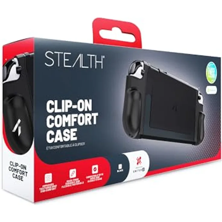 STEALTH Gaming S2-CCC, Stoßfänger für Nintendo Switch 2, schwarz, schlagfest