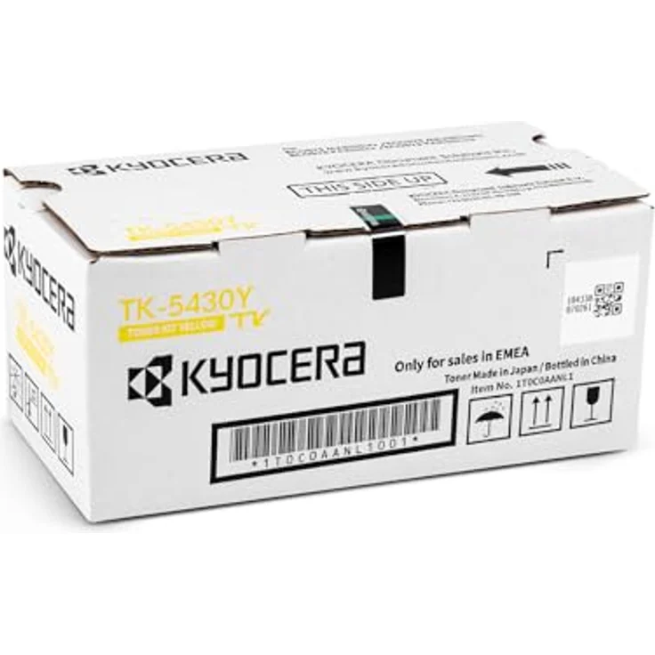 Kyocera Tonerpatrone TK-5430Y, Original Laser Toner in Gelb für bis zu 1250 Seiten, kompatibel mit ECOSYS MA2100cfx und MA2100cwfx – Bild 1