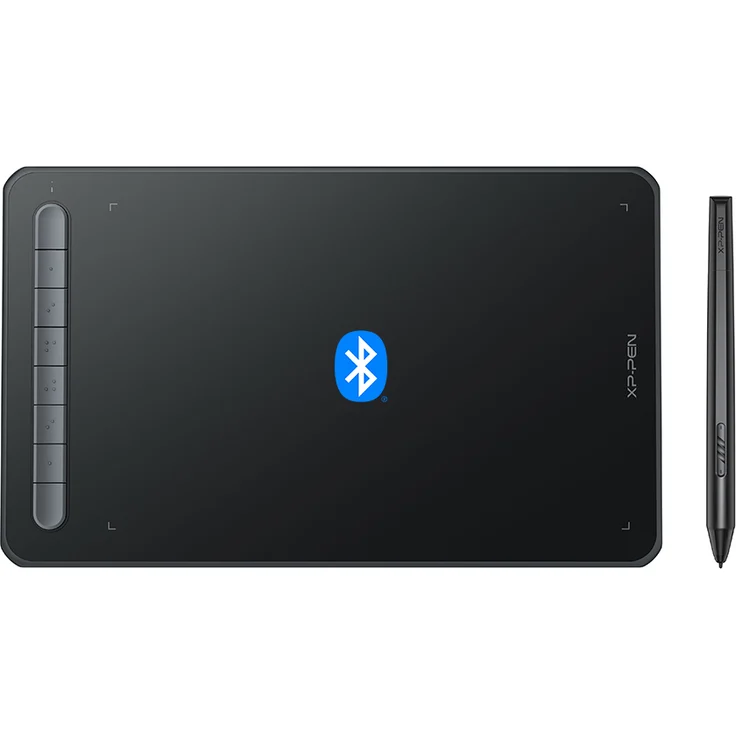 XP-Pen Deco MW 8"x5" Grafiktablett Bluetooth Stifttablett mit 8 Schnelltasten, Ideal für Home-Office, X3 Smart-Chip Stift