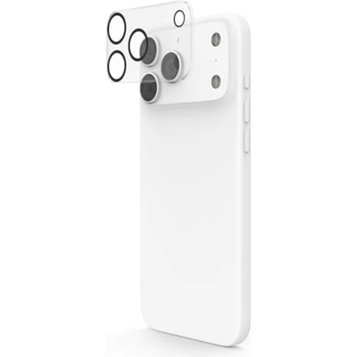 Hama 233322 Cam Protect Kameraobjektivschutz gehärtetes Glas 9H für Apple iPhone 18 Pro Max, stoßfest und kratzresistent – Bild 1