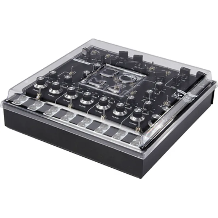 SOMA Lyra-8 Cover, Schutzabdeckung für Lyra-8 Synthesizer, milchig transparente Oberfläche, staub- und schmutzresistent