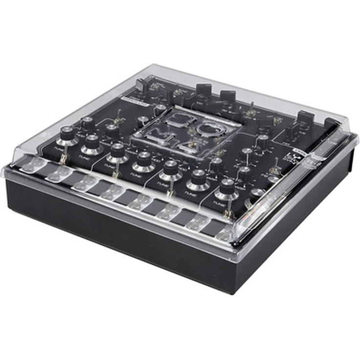 SOMA Lyra-8 Cover, Schutzabdeckung für Lyra-8 Synthesizer, milchig transparente Oberfläche, staub- und schmutzresistent