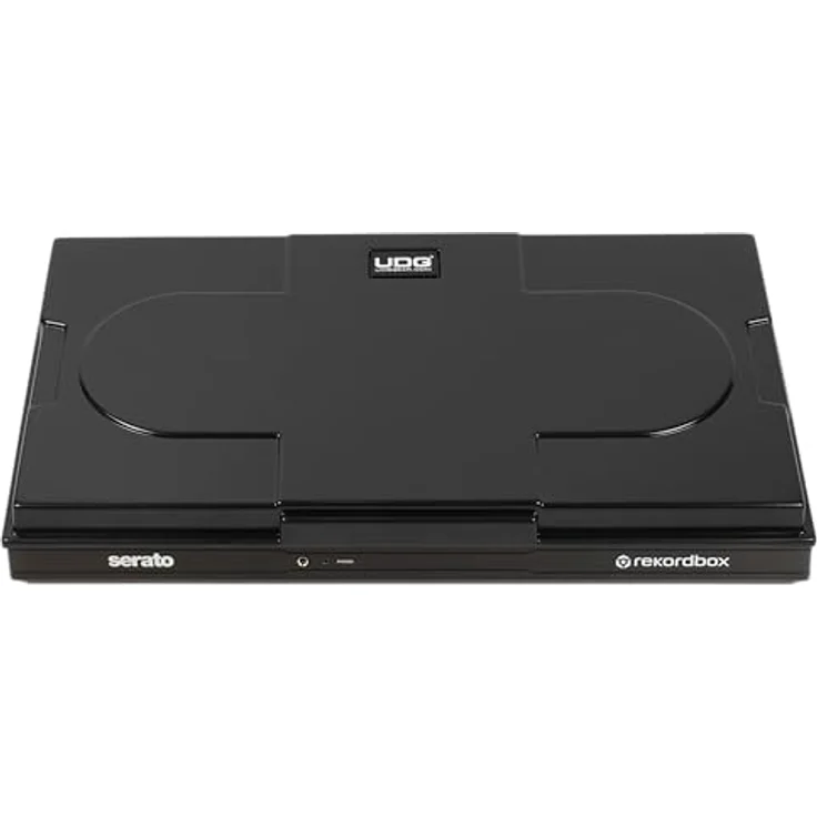 UDG Ultimate DJ DDJ-FLX10 Cover, Equipment Cover in Hochglanz Schwarz, schlag- und wasserfest, passend für Pioneer DJ DDJ-FLX10, 720 x 42 x 390 mm – Bild 2
