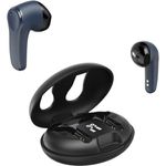 Hama Spirit Unchained In-Ear Bluetooth Kopfhörer, Kabellos TWS mit 4 h Laufzeit, schwarz-blau, Versandkostenfrei