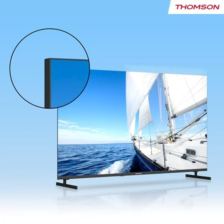 Thomson 32HG2S14, 32 Zoll HD Smart TV mit Google TV, Wi-Fi, Bluetooth und 3 HDMI, Schwarz – Bild 5
