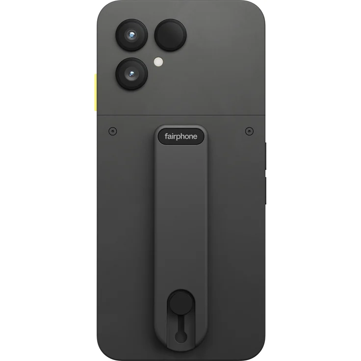 Fairphone Finger Loop für Fairphone (Gen. 6), modulare Smartphone Hülle mit wechselbarer Fingerschlaufe, schwarz