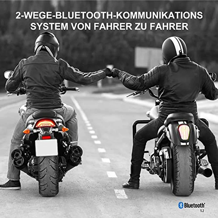 Cardo Freecom 2x, Bluetooth Kommunikationssystem für 2 Fahrer mit JBL Sound, wasserdicht, schwarz – Bild 6