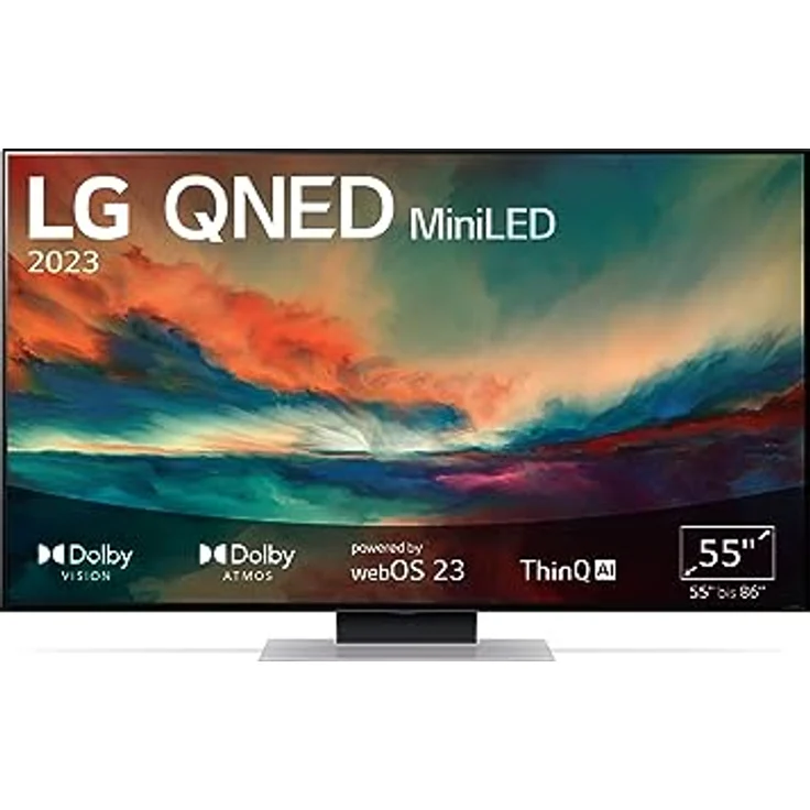 LG 55QNED866RE 140 cm (55 Zoll) 4K QNED MiniLED TV (Active HDR, 120 Hz, Smart TV) [Modelljahr 2023] – Bild 1