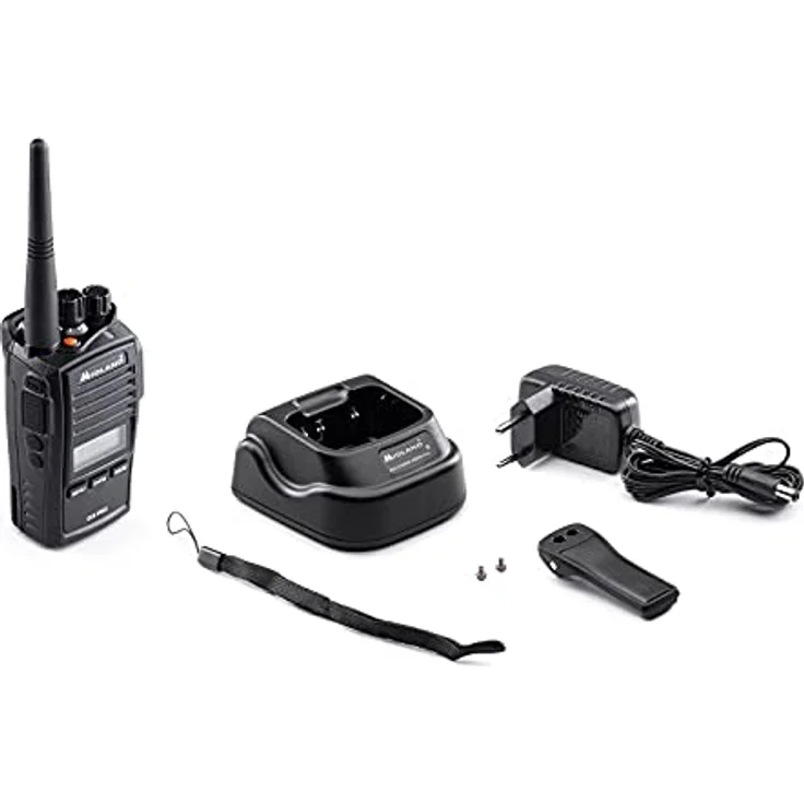 Midland Walkie Talkie G18 Pro PMR C1145.02, IP67, 16 Kanäle, 99 Kanalspeicher, 50 CTCSS und 105 DCS, 19 Stunden Akkulaufzeit – Bild 5