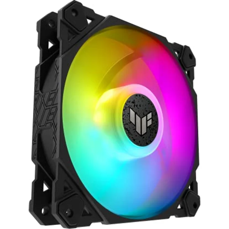 ASUS TUF Gaming TF120 ARGB-Gehäuselüfter 3IN1 mit ARGB Controller (3 Stück, Aura Sync, leiser adressierbarer ARGB Lüfter, PWM Steuerung) - Preisvergleich – Bild 4