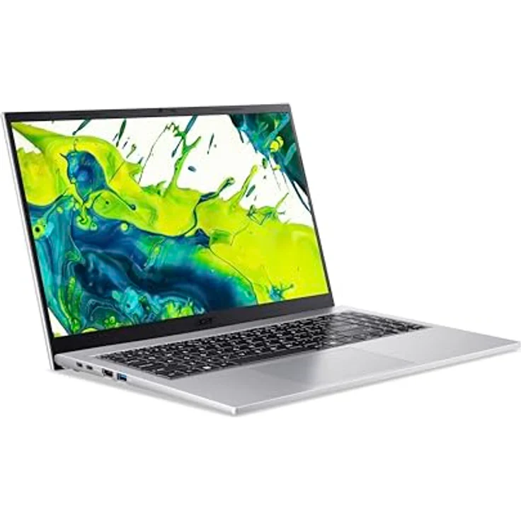 Acer Aspire Go 15 (AG15-72P-792F) Laptop, 15,6" FHD IPS Display, Intel Core i7-150U, 16 GB RAM, 1 TB SSD, Intel Grafik, Windows 11, QWERTZ Tastatur, Silber – Bild 3