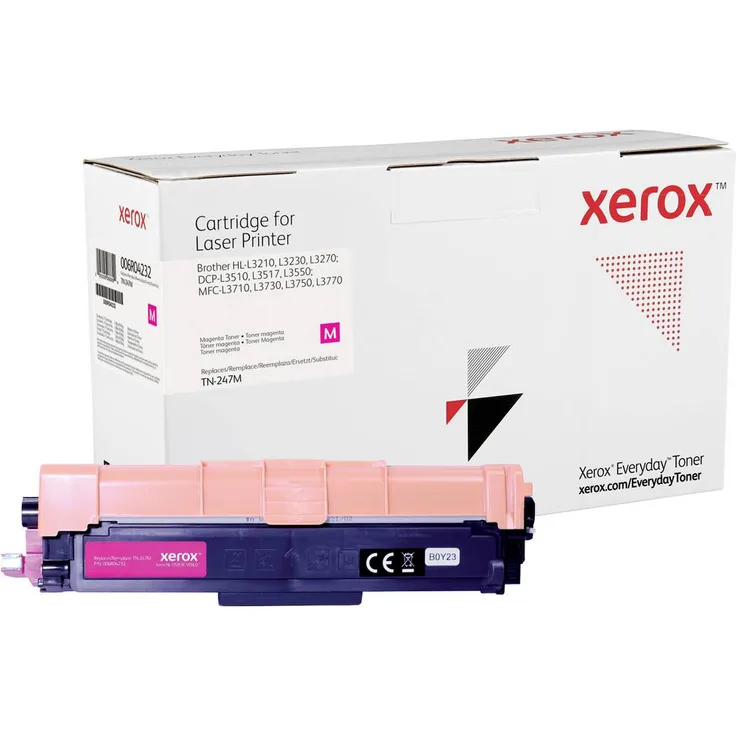 Xerox Everyday Toner, ersetzt Brother TN-247M, kompatibel, Magenta, 2300 Seiten, hohe Ergiebigkeit