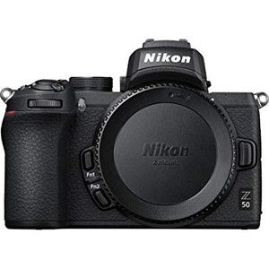Bild für Nikon Z 50 Spiegellose Kamera im DX-Format (20,9 MP, OLED-Sucher mit 2,36 Millionen Bildpunkten, 11 Bilder pro Sekunde, Hybrid-AF mit Fokus-Assistent, ISO 100-51.200, 4K UHD Video)