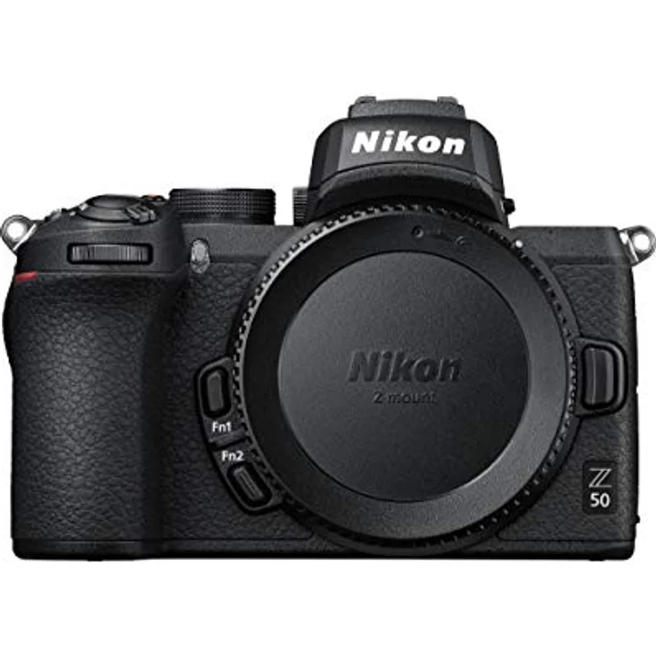 Nikon Z 50 Spiegellose Kamera im DX-Format (20,9 MP, OLED-Sucher mit 2,36 Millionen Bildpunkten, 11 Bilder pro Sekunde, Hybrid-AF mit Fokus-Assistent, ISO 100-51.200, 4K UHD Video) – Bild 1