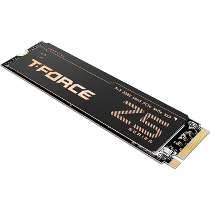 TEAMGROUP T-Force Z540 2TB DRAM SLC Cache 3D TLC NAND NVMe Phison E26 PCIe Gen5x4 M.2 2280 Gaming SSD mit ultradünnem Graphen Heat Spreader Lesen/Schreiben 12400/11800 MB/s TM8FF1002T0C129 – Bild 2