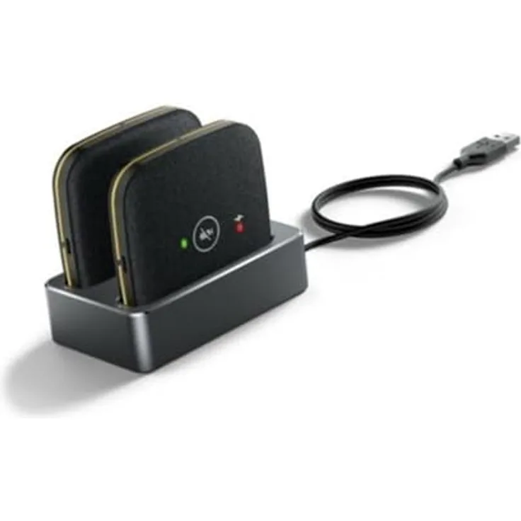 Yealink CPW65-DECT-Duo, Drahtloses Mikrofon in Schwarz für Yealink CP965