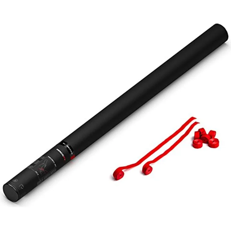 Magic FX Handbetriebene Streamerkanone PRO 80cm - Rot