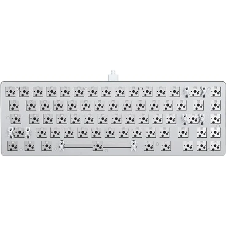 Glorious GMMK 2 Compact-Tastatur - Barebone, ANSI-Layout, weiß – Bild 2