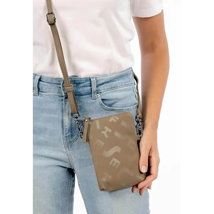 Suri Frey Ivy Handytasche, 15 cm x 3 cm x 19 cm, 100% Polyester, oliv – Bild 3