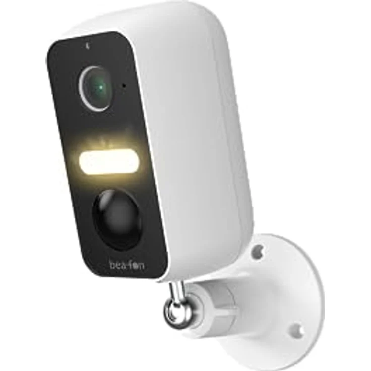 bea-fon/Smart Home/Safer 3L / schwenkbare Überwachungskamera für den Außenbereich mit LED Licht / 3MP Super HD Kamera / IP65 Schutz gegen Strahlwasser und Staubdicht/weiß/Netzwerk 2,4G WiFi – Bild 4