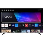 JVC VIDAA LT-55VD3555, 55 Zoll 4K Smart TV mit HDR, Dolby Vision, Triple-Tuner und WLAN, LED TV schwarz