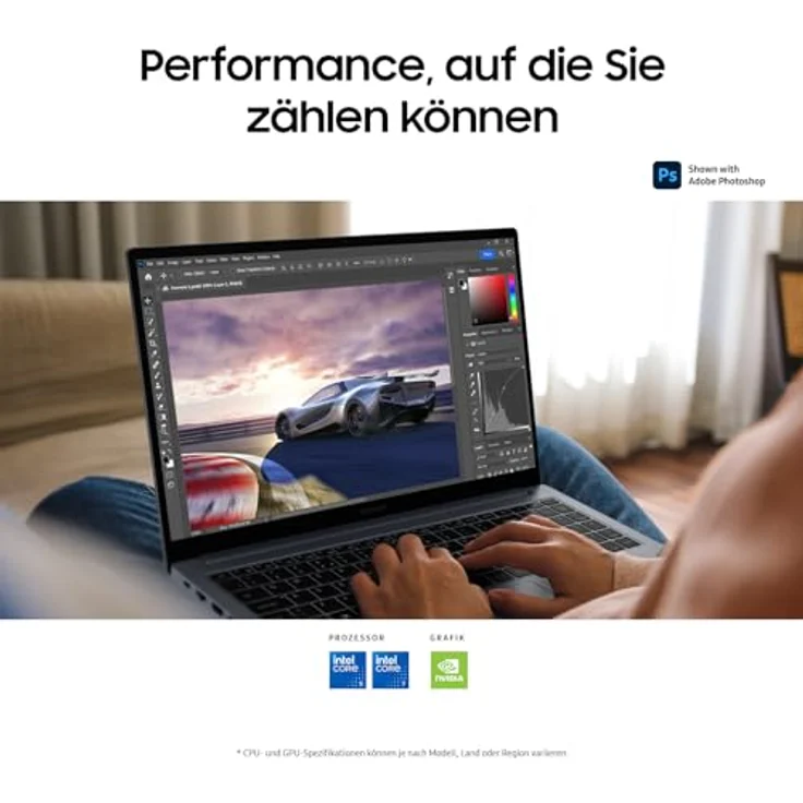 SAMSUNG Galaxy Book4, Notebook, mit 15,6 Zoll Display, IntelÂ® Coreâ„¢ 3,100U Prozessor, 8 GB RAM, 256 SSD, Onboard Graphics, Silver, Windows 11 Pro (64 Bit) – Bild 3