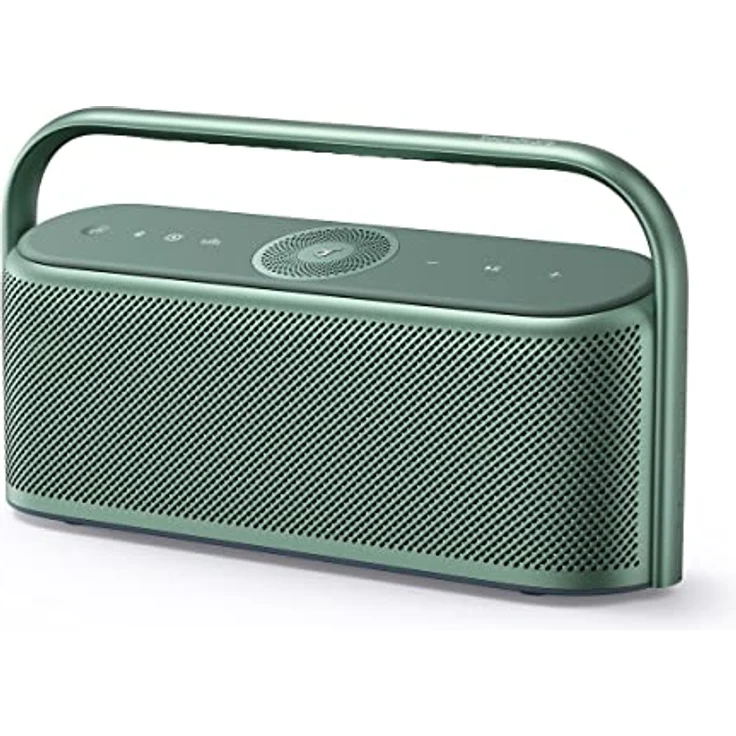 soundcore Motion x600 tragbarer Bluetooth Lautsprecher, kabelloses Hi-Res Spatial Audio, 50W räumlicher Sound, IPX7 Wasserschutz, 12h Wiedergabe, Pro EQ, Tragegriff, AUX-IN (Grün) – Bild 1