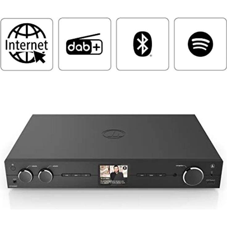 054238 DIT2006BT Bluetooth DAB,DAB+,FM Radio (Schwarz) () – Bild 2