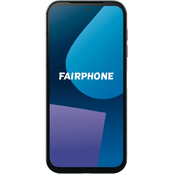Fairphone 5 Smartphone 16,4cm (6,46 Zoll) OLED-Display, 256GB interner Speicher, 8GB RAM, Dual-SIM, Android 13, Matte Black – Bild 1