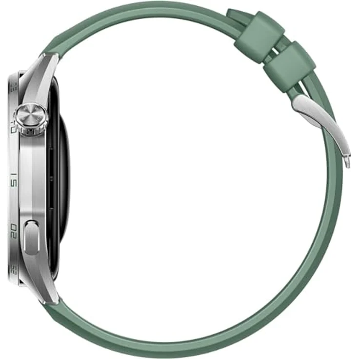 Huawei Watch GT 6, 46mm Smartwatch in Silber mit grünem Armband und umfangreichen Fitness-Features – Bild 4