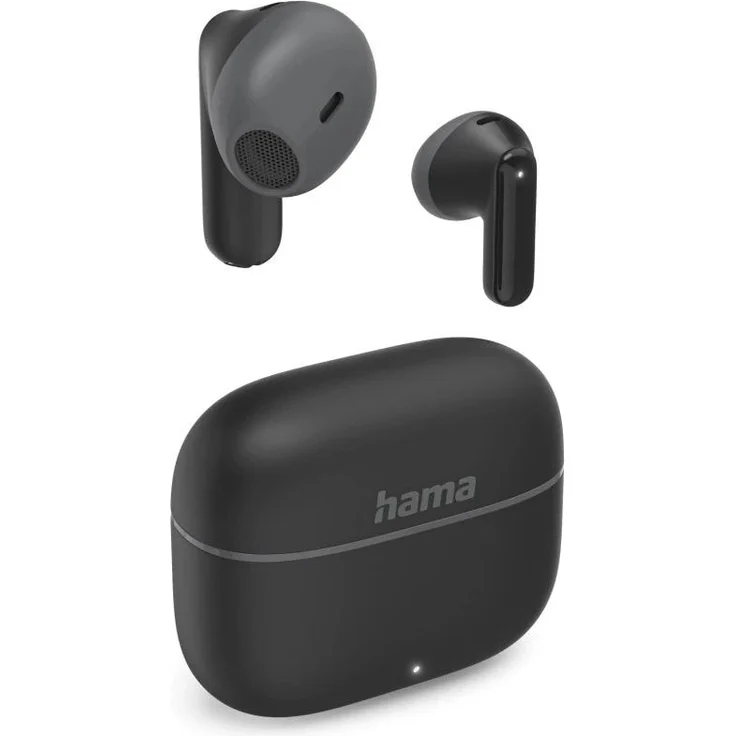 Hama Freedom Light II, Bluetooth In-Ear Kopfhörer TWS mit Mikrofon, Schwarz