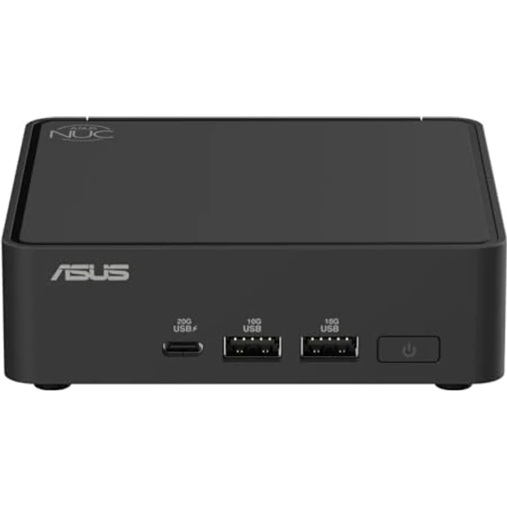 Asus NUC 15 Pro Mini PC Barebone schwarz, Intel Core 7, DDR5, Wi-Fi 7, kompakt, effizient – Bild 2