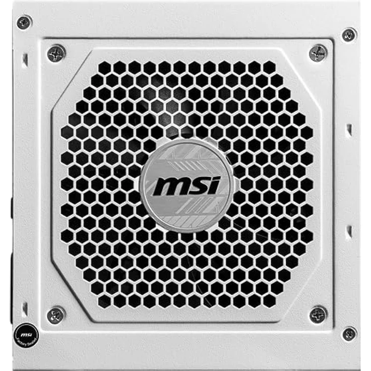 MSI 850 W ATX voll modulares Netzteil MAG A850GL PCIE5 Weiß (Active PFC/80 PLUS Gold) - Effizientes 80 PLUS Gold zertifiziertes Netzteil mit PCIe 5.0 GPU-Unterstützung – Bild 5