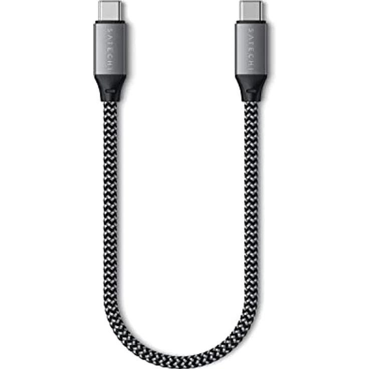SATECHI USB4 auf USB-C Kabel für USB Typ C Geräte – 10 Zoll/ 25 cm – Für M2/ M1 MacBook Pro/Air, M2/ M1 iPad Pro/Air, M2 Mac Mini, iMac M1 und mehr – Bild 5
