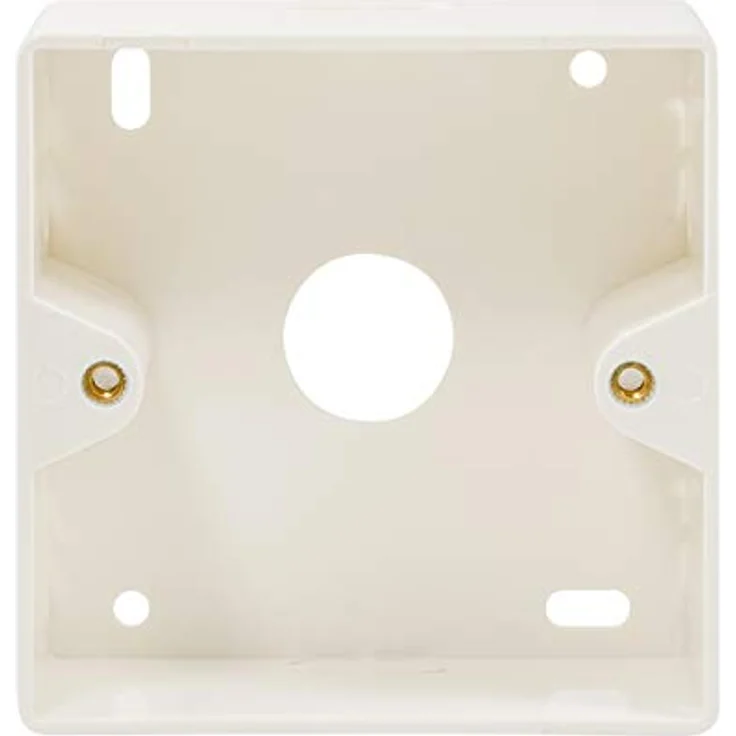 LogiLink Professional NP0221 Aufputzgehäuse (Aufputzrahmen) für Unterputzdosen, Macht aus Unterputzdosen Eine Aufputzversion – Bild 2